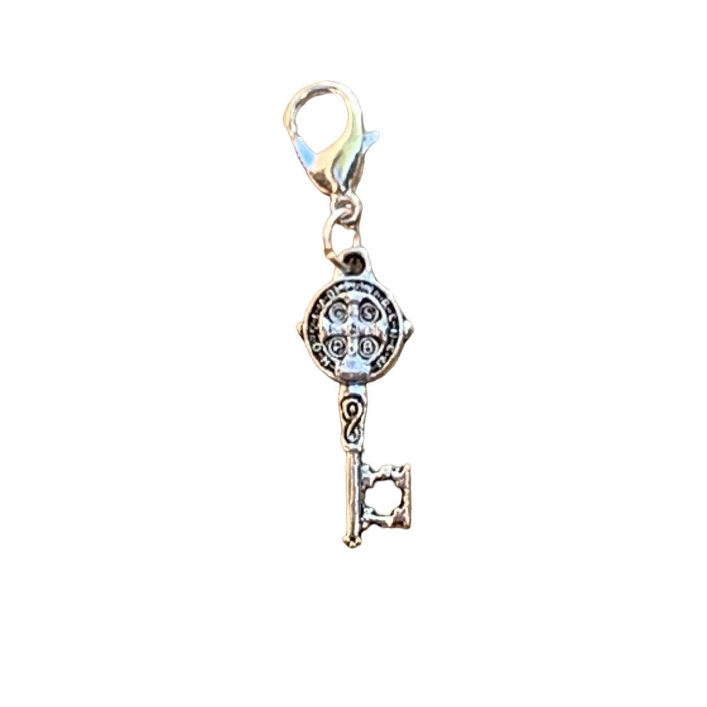 Spiritual Charms - St. Benedict Key Charm