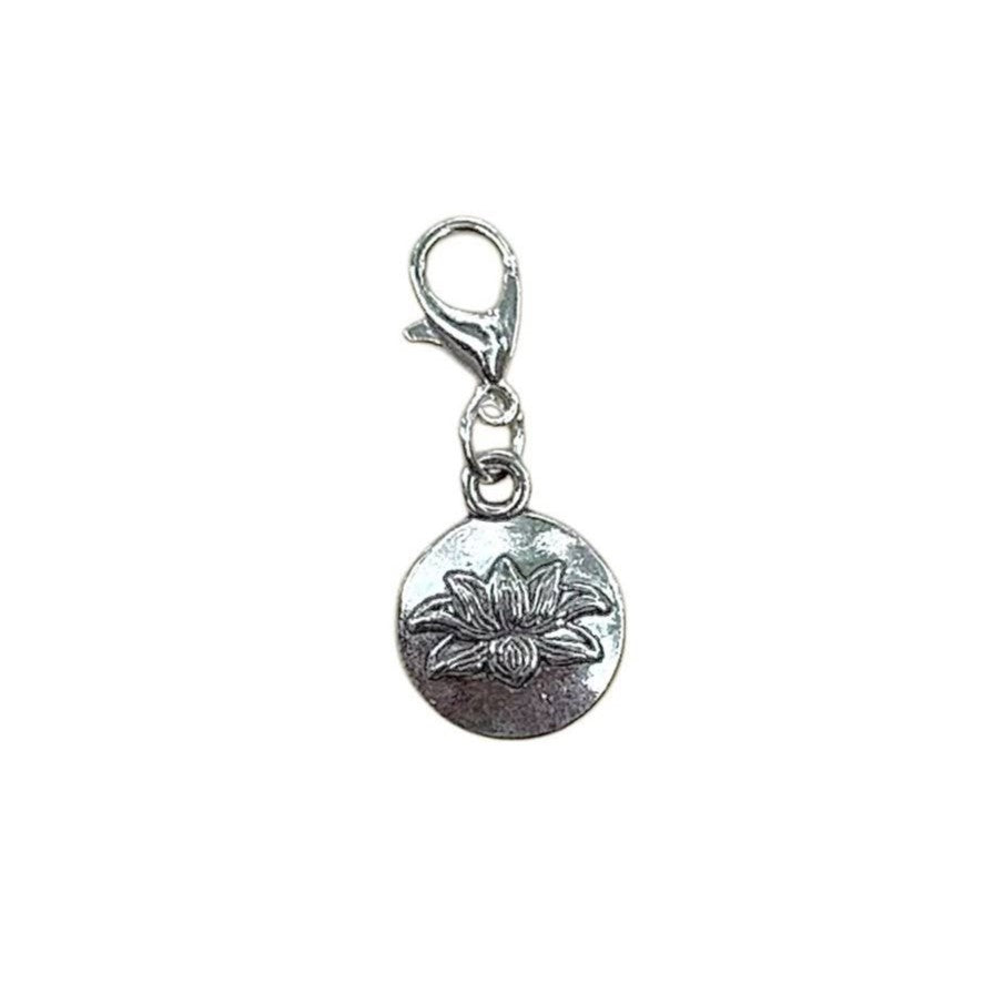 Spiritual Charms - Lotus Button