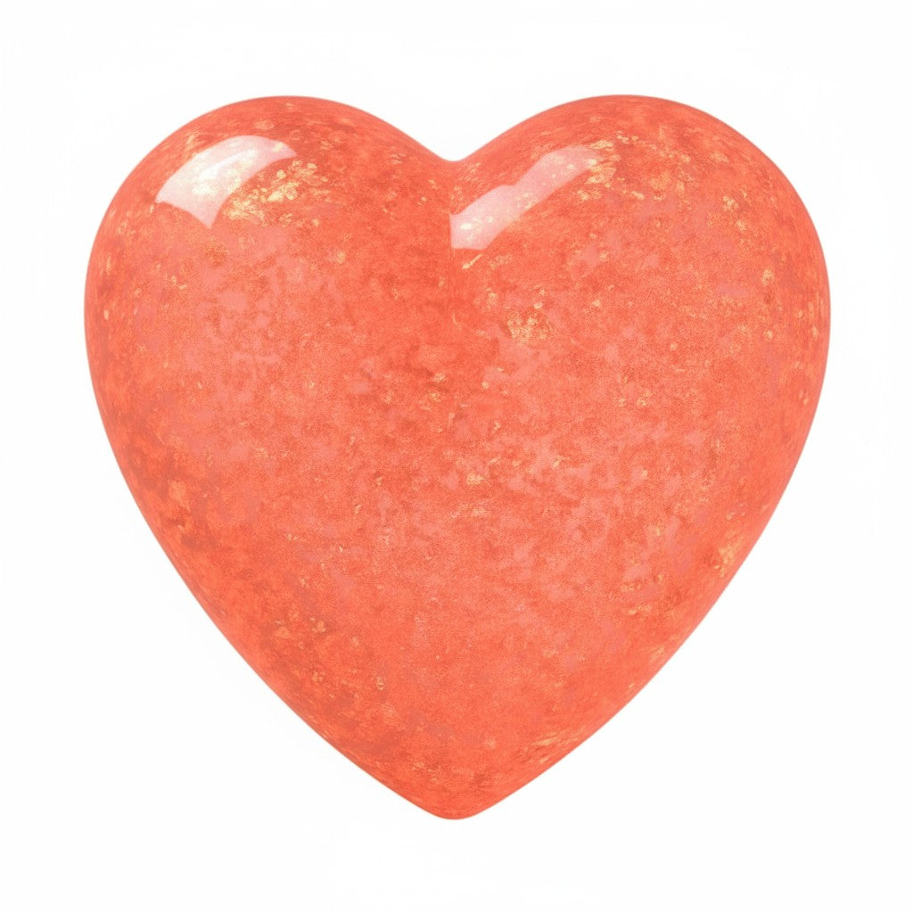 "Companion Touchstone" Cremation Heart Appr. 1 ½" X 1 ½" X ¾" Thick