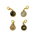 Celestial Charms - Sun or Moon Enamel Charms in Gold