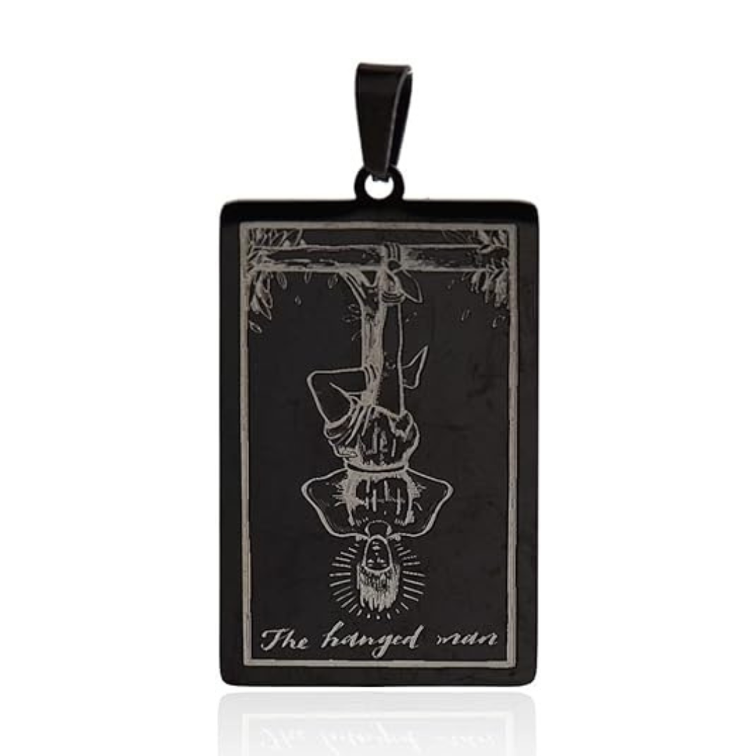 Tarot Card Necklaces - Black Plated HD