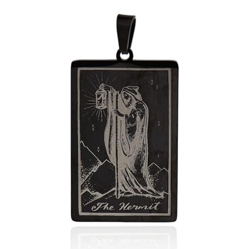 Tarot Card Necklaces - Black Plated HD