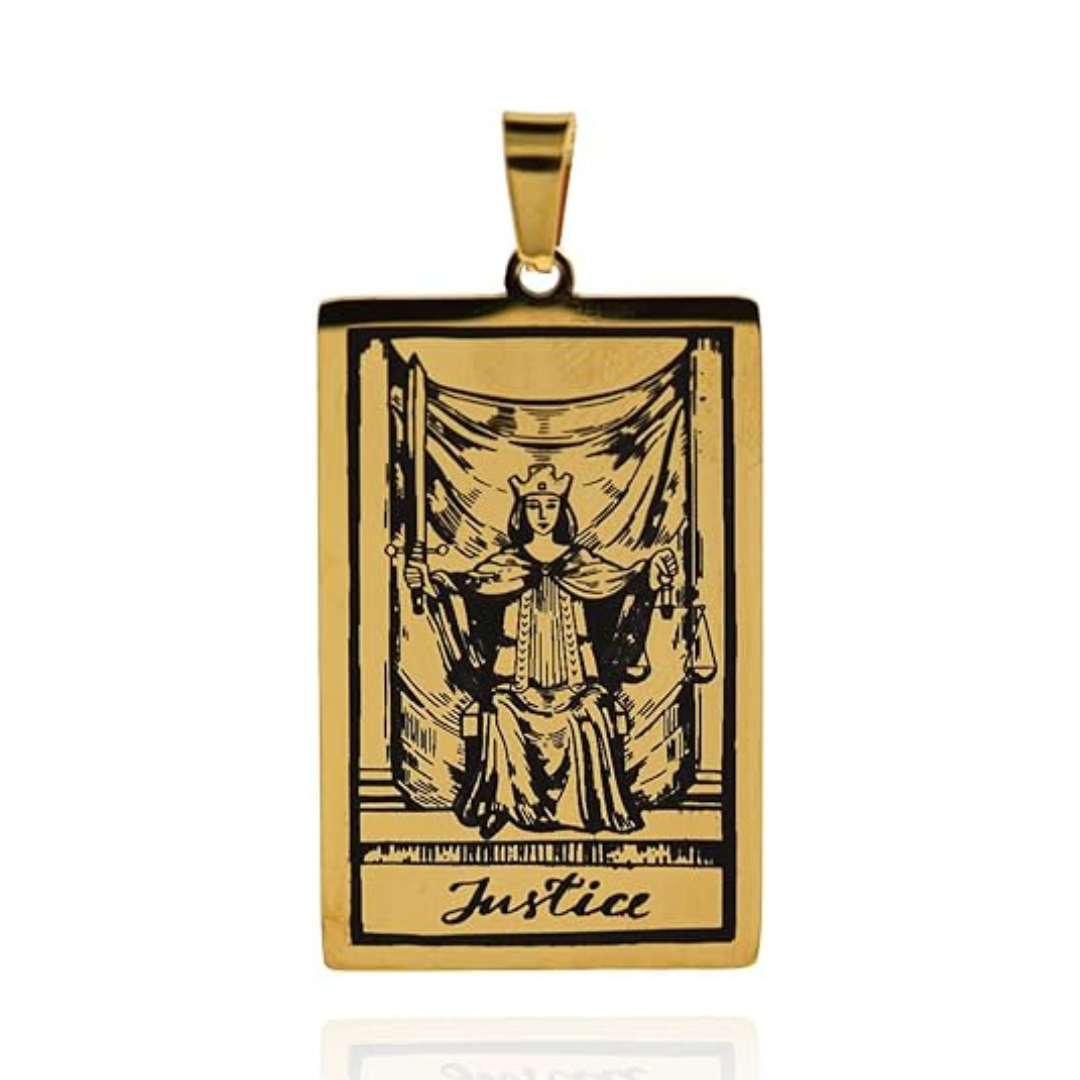 Tarot Card Necklaces - Gold Colored HD