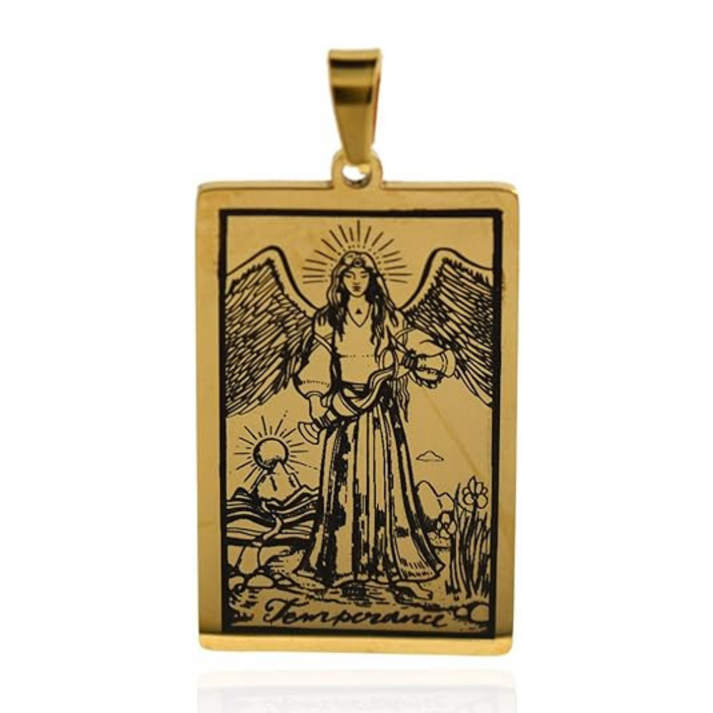Tarot Card Necklaces - Gold Colored HD