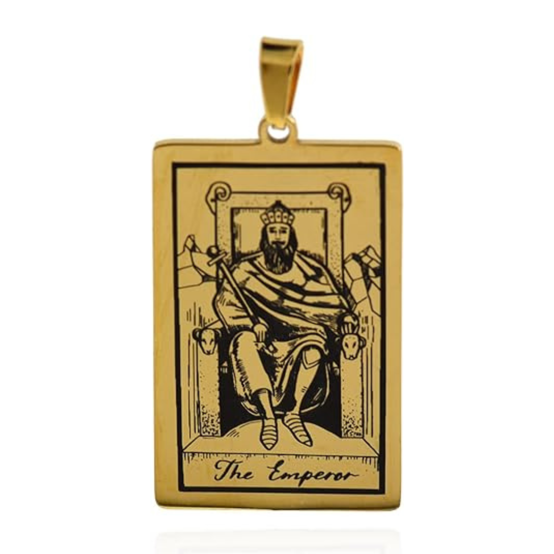 Tarot Card Necklaces - Gold Colored HD