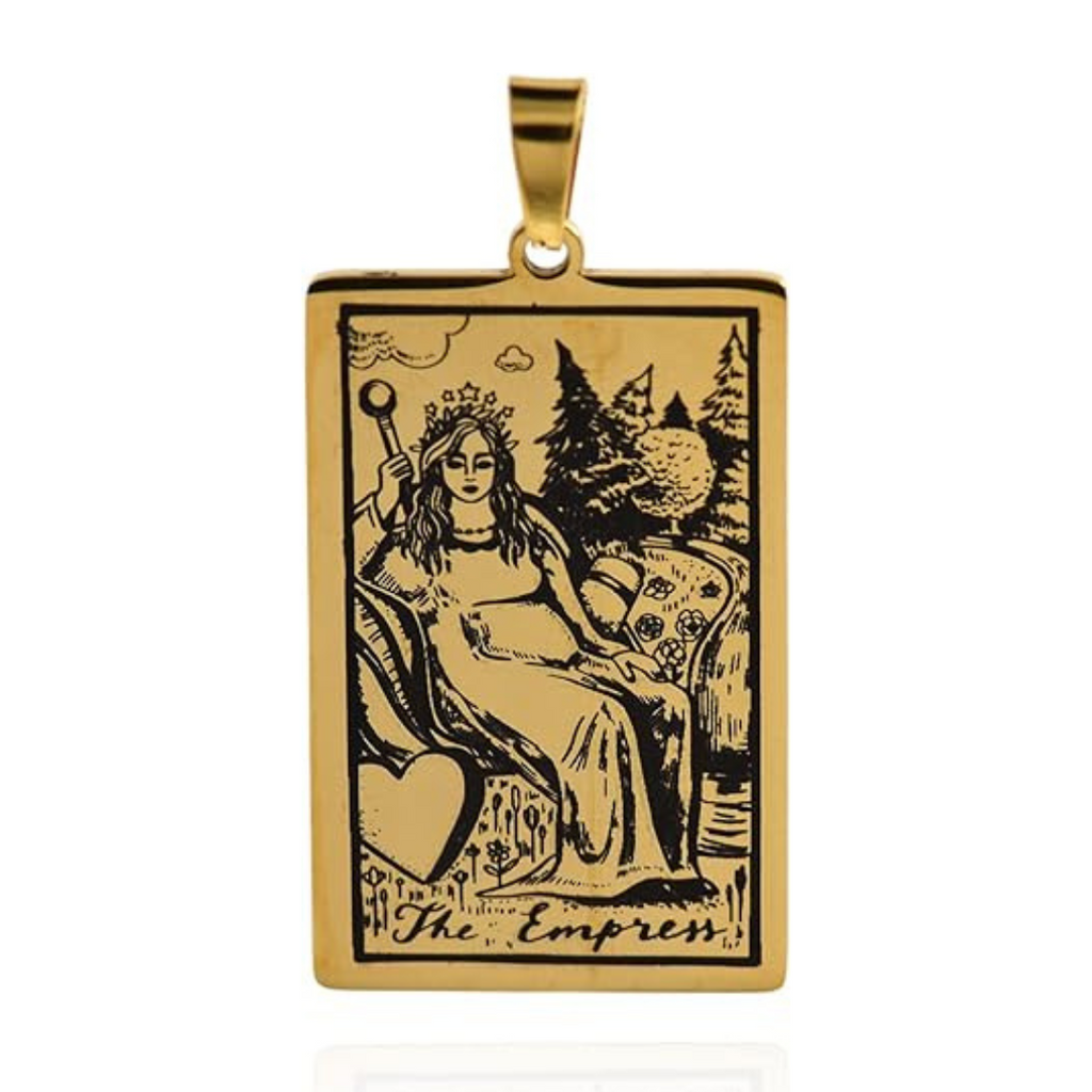Tarot Card Necklaces - Gold Colored HD