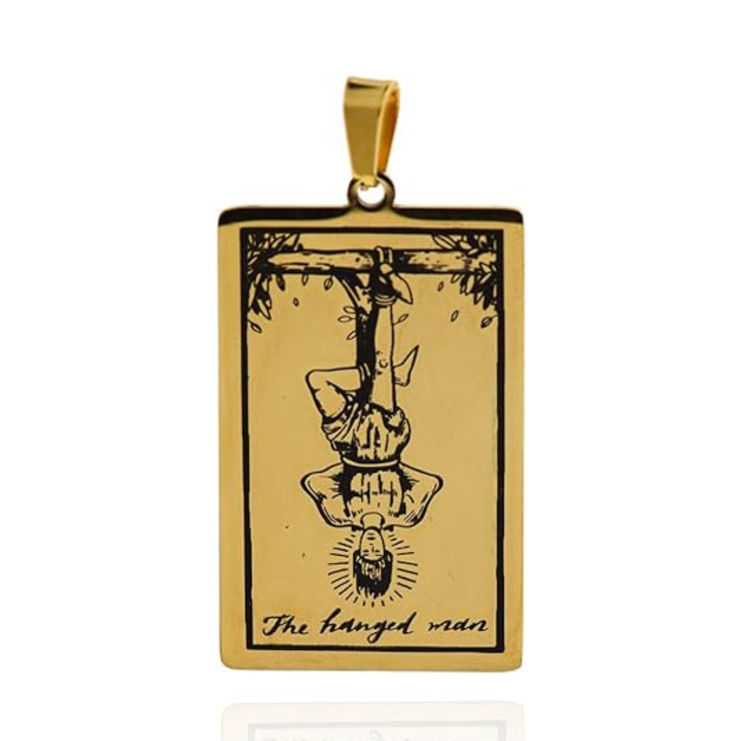 Tarot Card Necklaces - Gold Colored HD