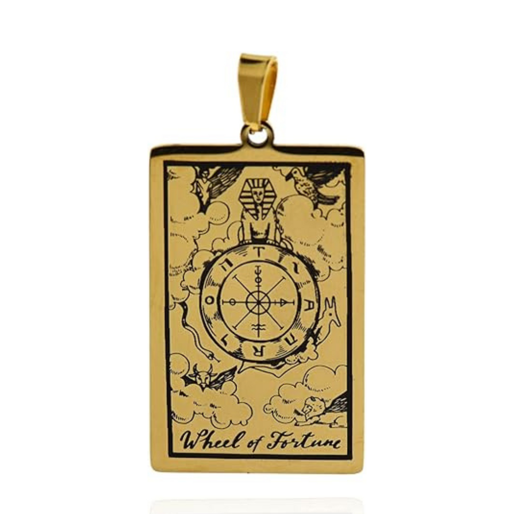 Tarot Card Necklaces - Gold Colored HD