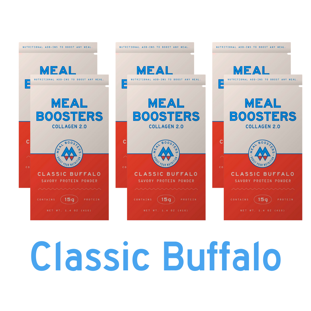 Meal Boosters Sampler: 6 x (Individual Serving Options*)