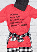 Hallmark movie night Tee XMS0014R