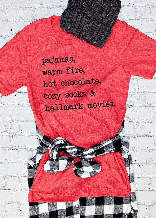 Hallmark movie night Tee XMS0014R