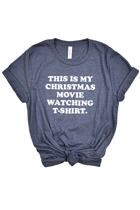 Christmas Movie Watching Shirt XMS0026NV