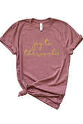 Joy to the world tee XMS0028PLM