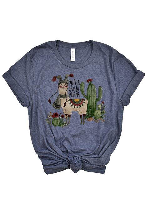 Fa La Llama Tee XMS0031MV