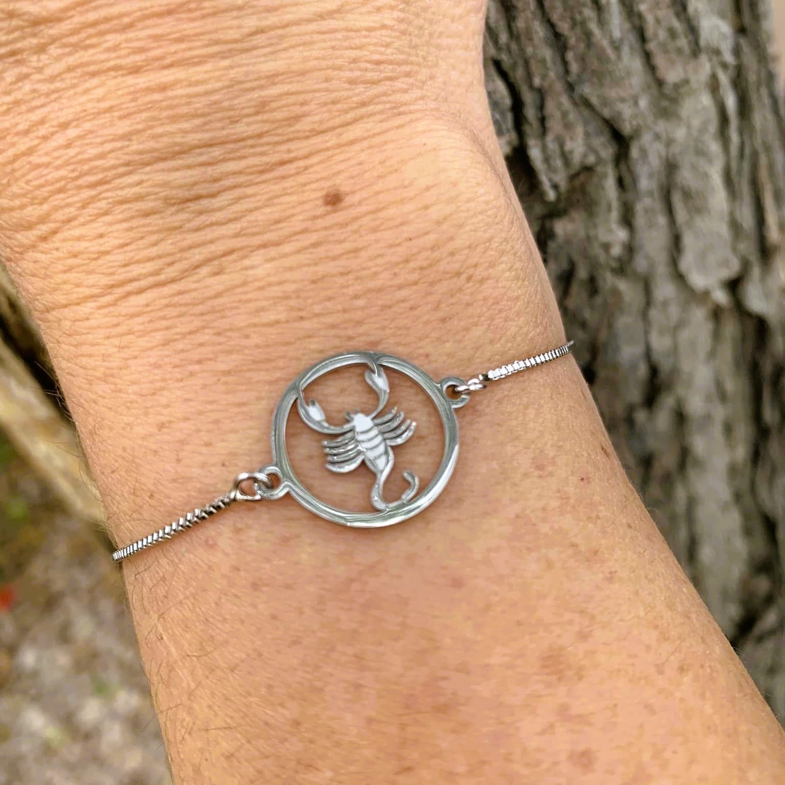 Zodiac Bracelets with Adjustable Chain