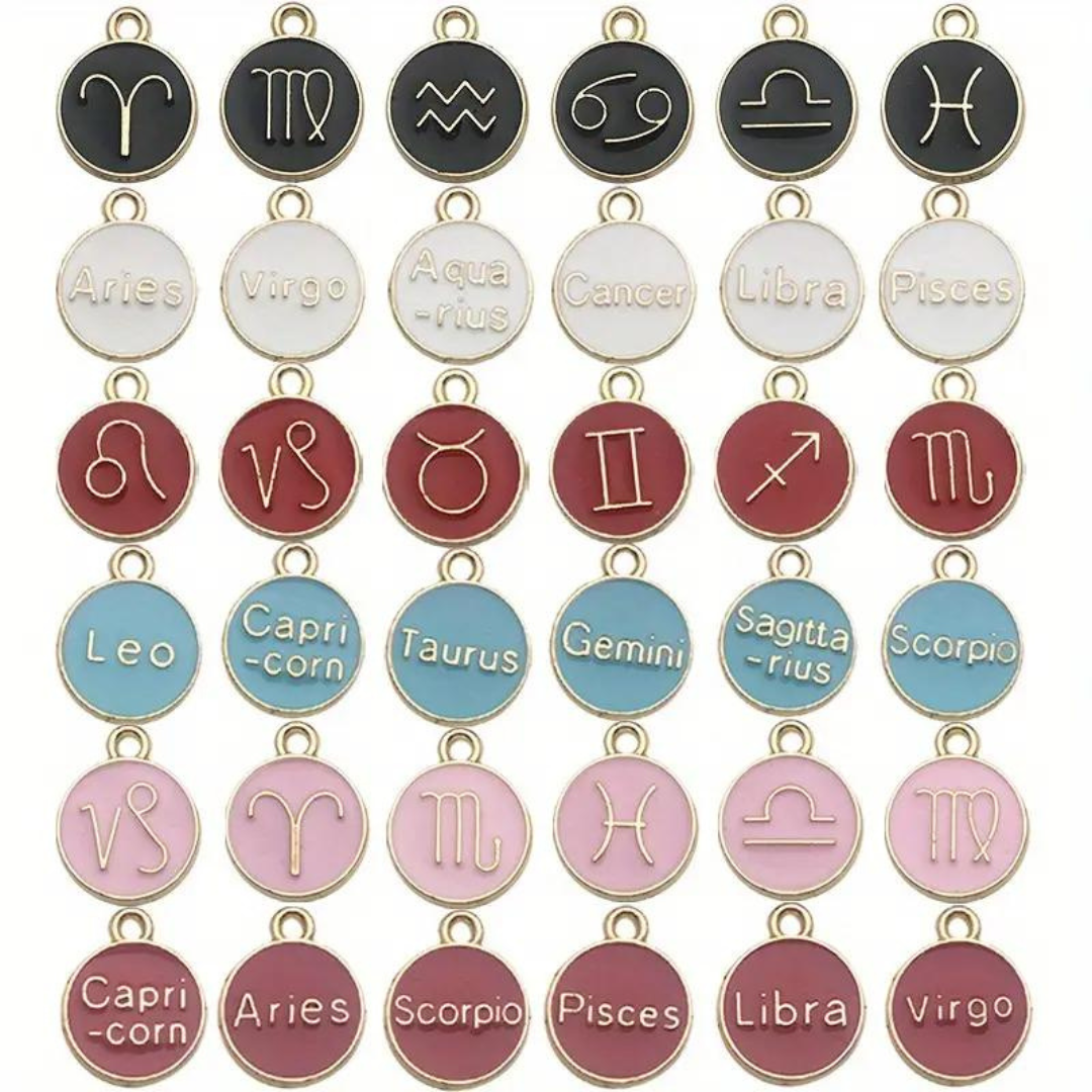 Zodiac Necklaces - Colorful