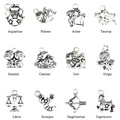 Zodiac Necklaces - Tibetan 3D