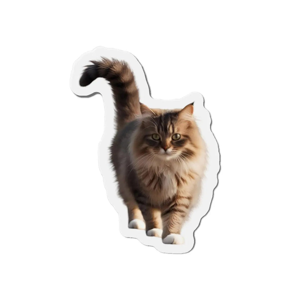 Adorable Cat Die-Cut Magnet - Perfect for Cat Lovers & Home Decor