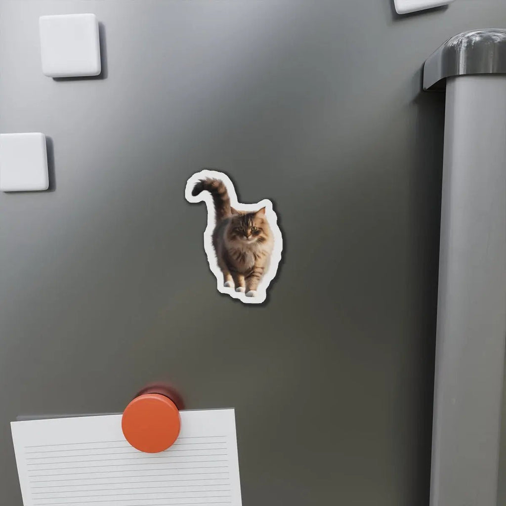 Adorable Cat Die-Cut Magnet - Perfect for Cat Lovers & Home Decor