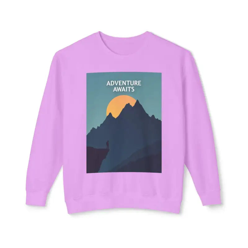 Ocean State Styles Sweatshirt Adventure Awaits Mountain
