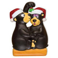 Kissing Under The Mistletoe Christmas Ornament
