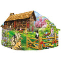 Mountain Spring  Shaped Puzzle