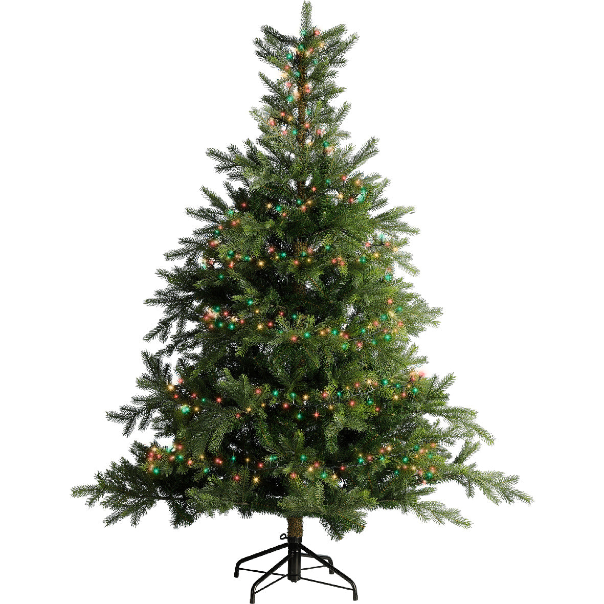 LED Twinkle Stringlight - 500 Lights - Multicolor - Green Wire