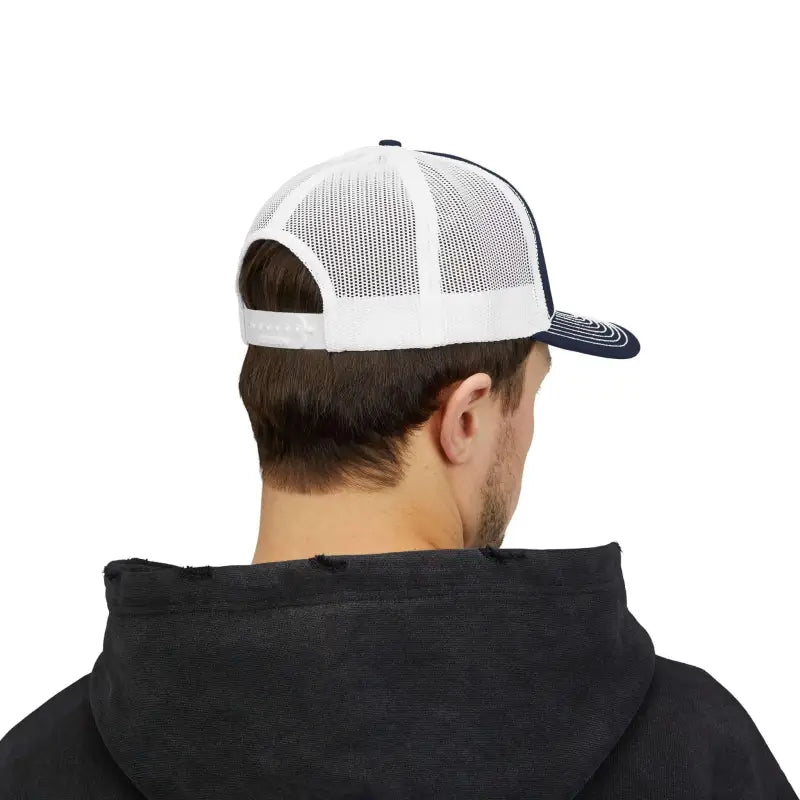 Ocean State Styles Patriot Trucker Cap AmericanFlag One Size