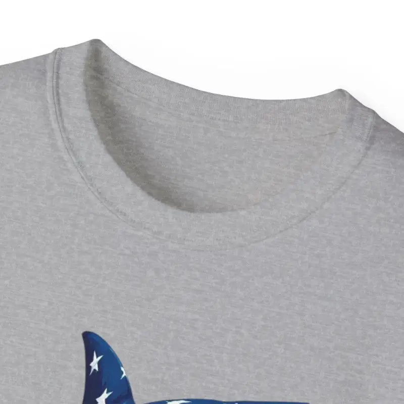 Ocean State Styles Patriotic Threads T Shirt Graphic Shark