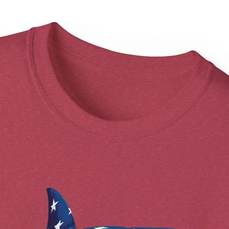 Ocean State Styles Patriotic Threads T Shirt Graphic Shark