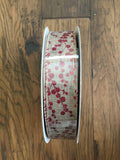 Burlap Berries Ribbon 1.5 inch - By the Yard