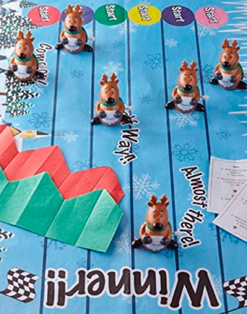 Racing Reindeer Party Crackers