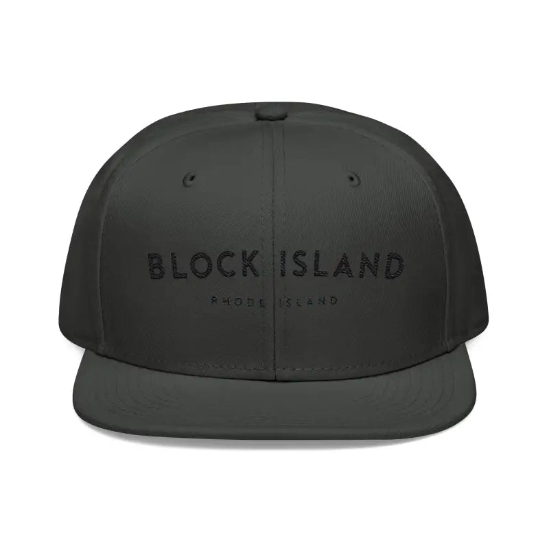 Ocean State Styles Block Island Snapback Cap Embroidered