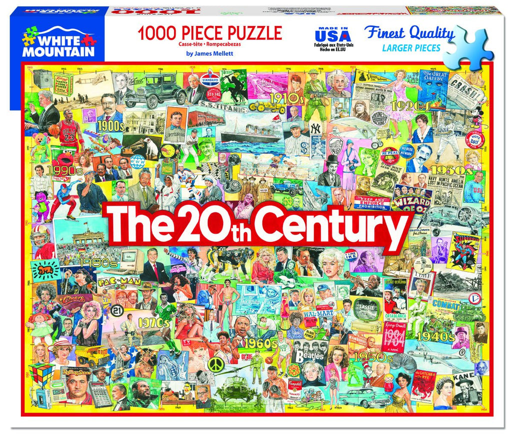 The 20th Century - 1000 Piece Jigsaw Puzzle