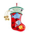 Kitten's First Christmas - Stocking Ornament