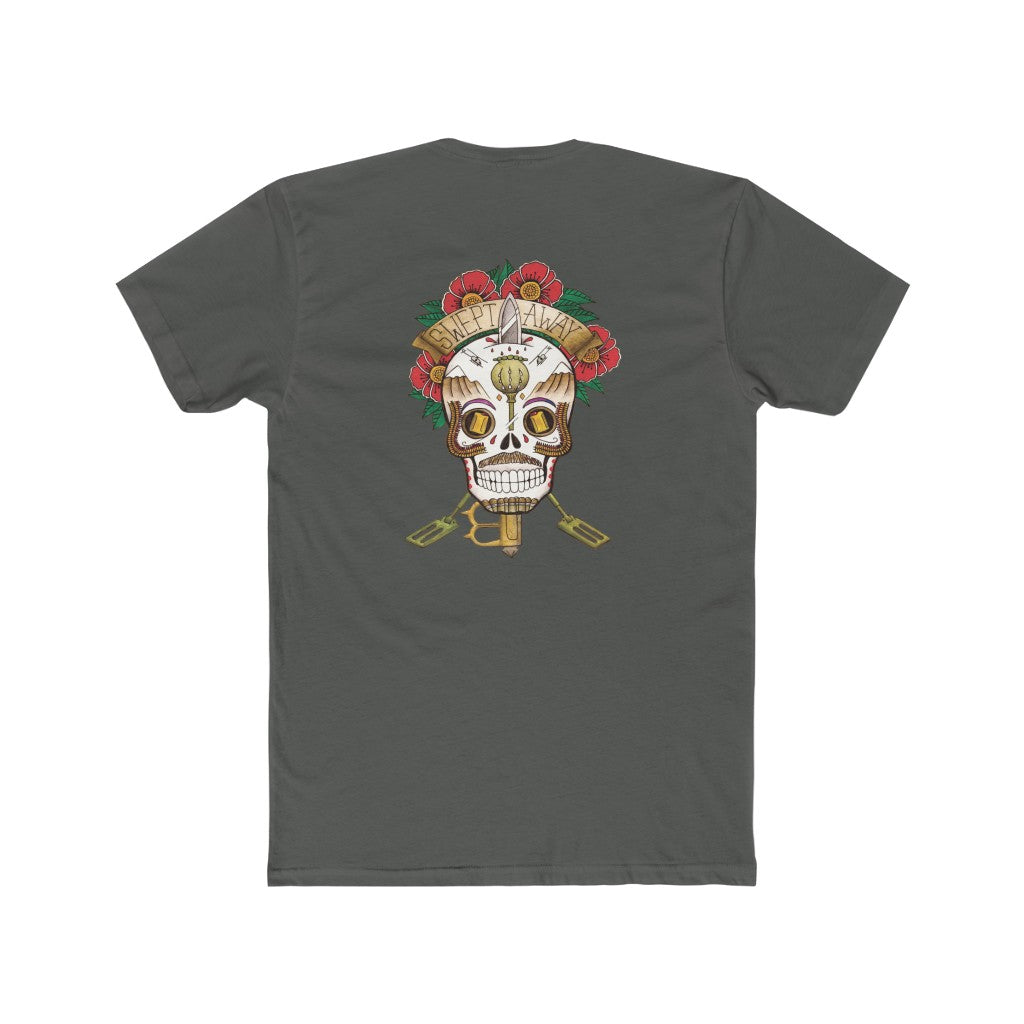 Swept Away Sugar Skull - Crew Tee