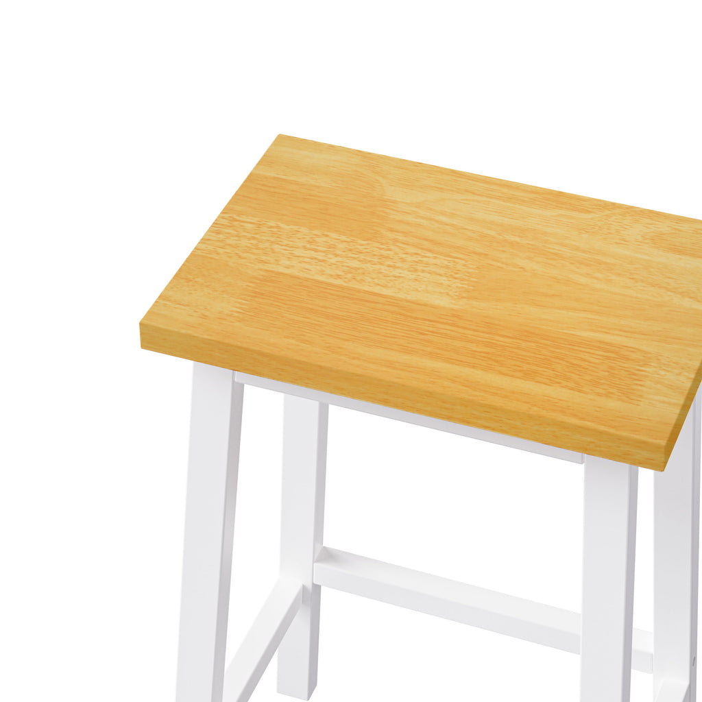K&K 53inch Large Kitchen Island with 2 Bar Stools, Power Outlet,Door Internal Storage Rack, Kitchen Storage Cart on 5 Wheels with Drop Leaf, 5 Open Side Racks, 3 Drawers, for Kitchen,Dining Room,White