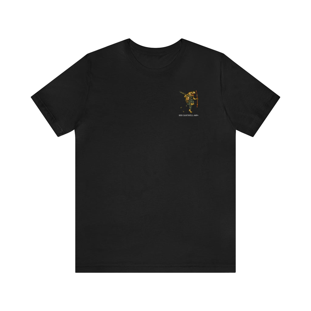 AT4 Rocket and Sword Frog - Front Print - Short Sleeve Tee