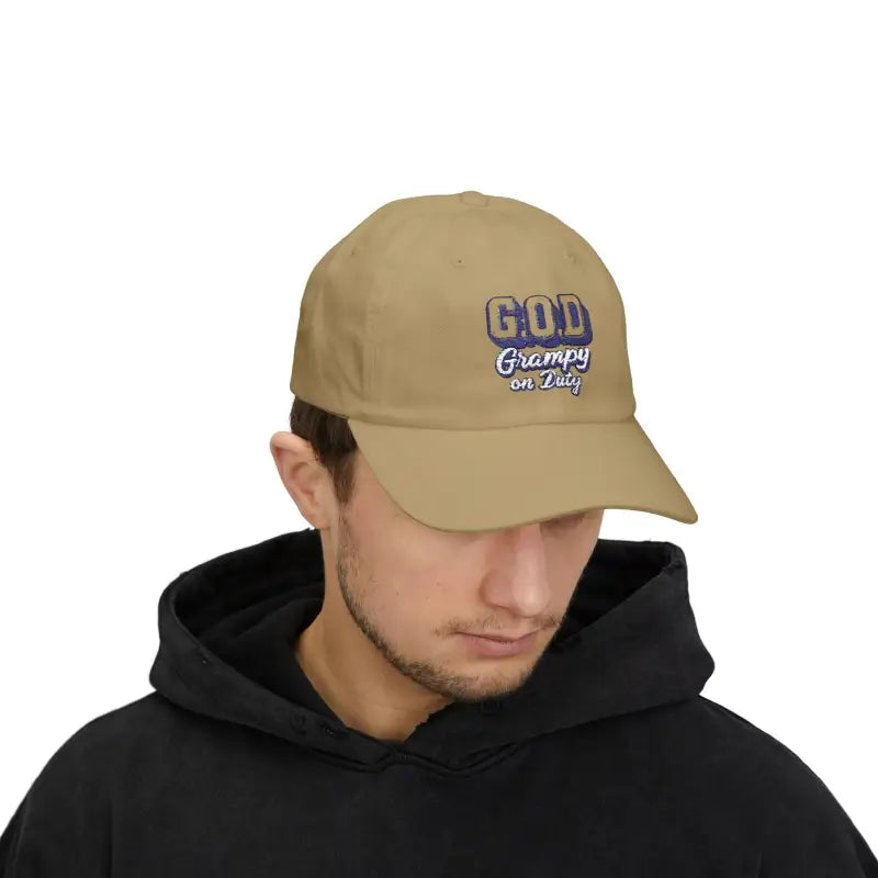 Ocean State Styles GOD Grampy OnDuty Baseball Cap Crown