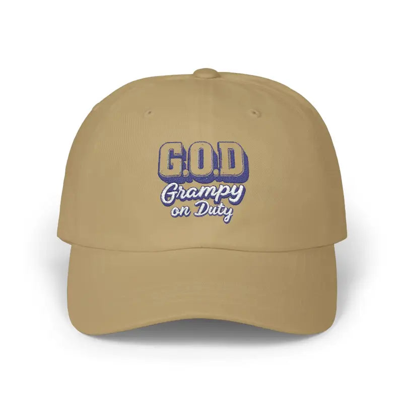 Ocean State Styles GOD Grampy OnDuty Baseball Cap Crown