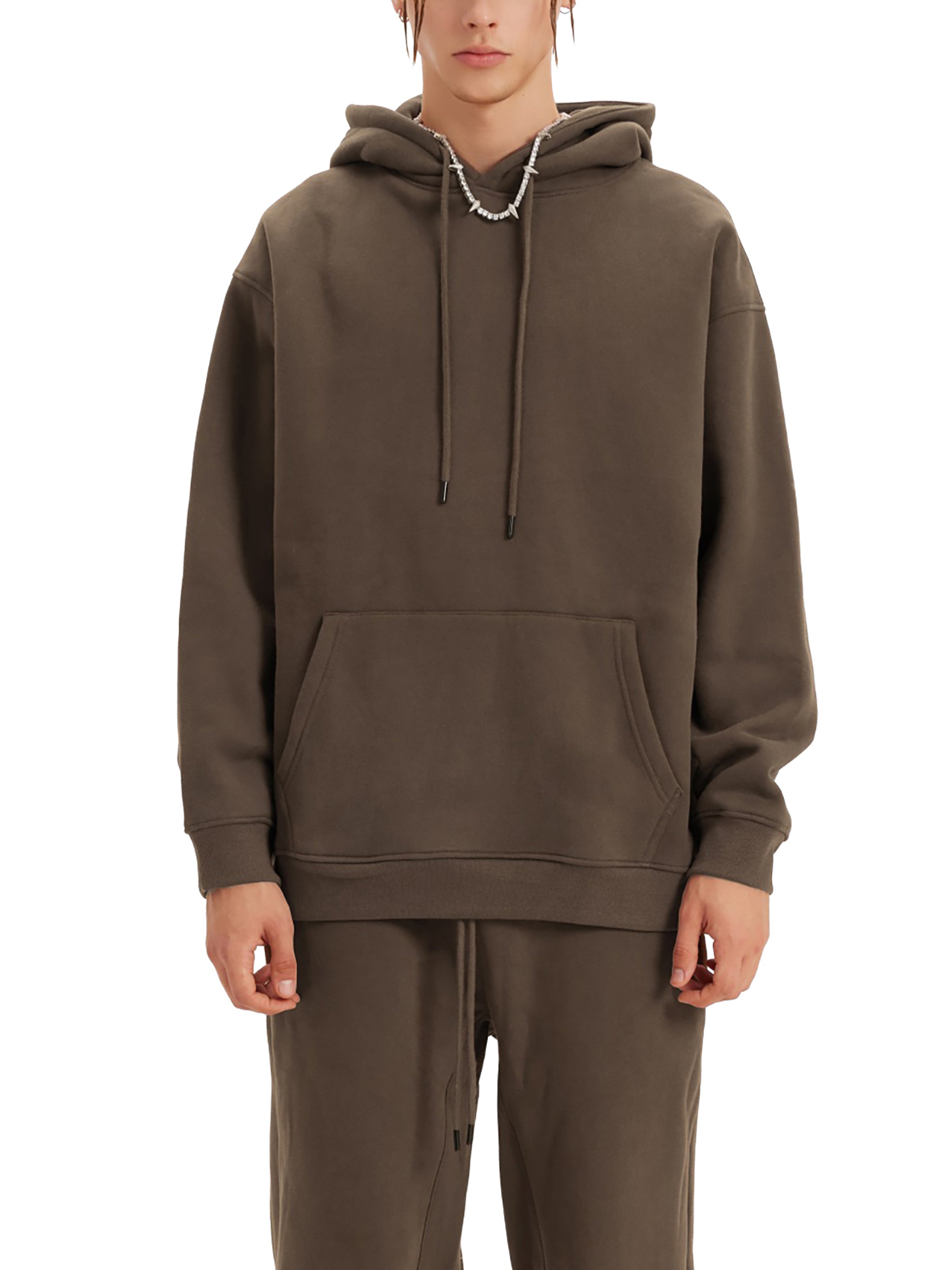 Basic B Plush Hoodie