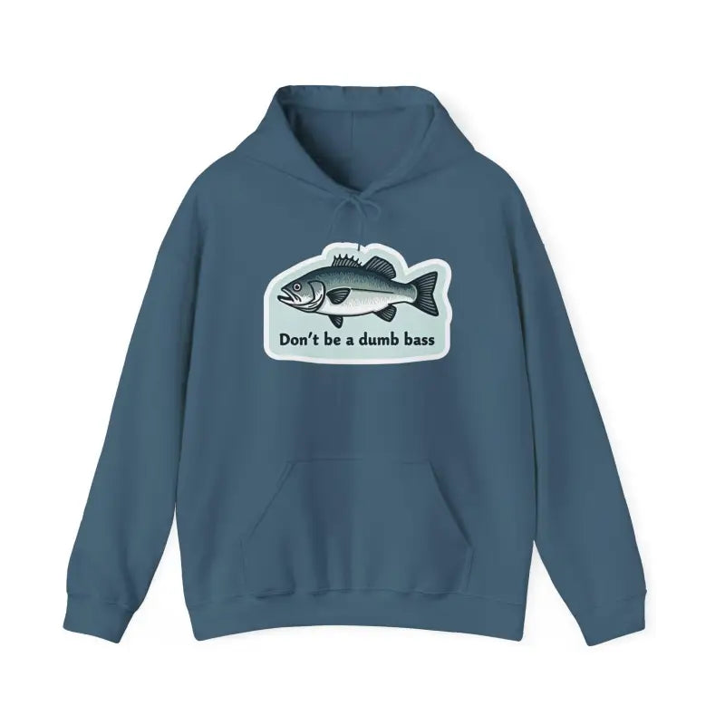 Ocean State Styles Hoodie Dont Be A Bass Graphic For Anglers