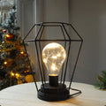 8.5" Tall Battery Powered Outdoor Table Lamp
