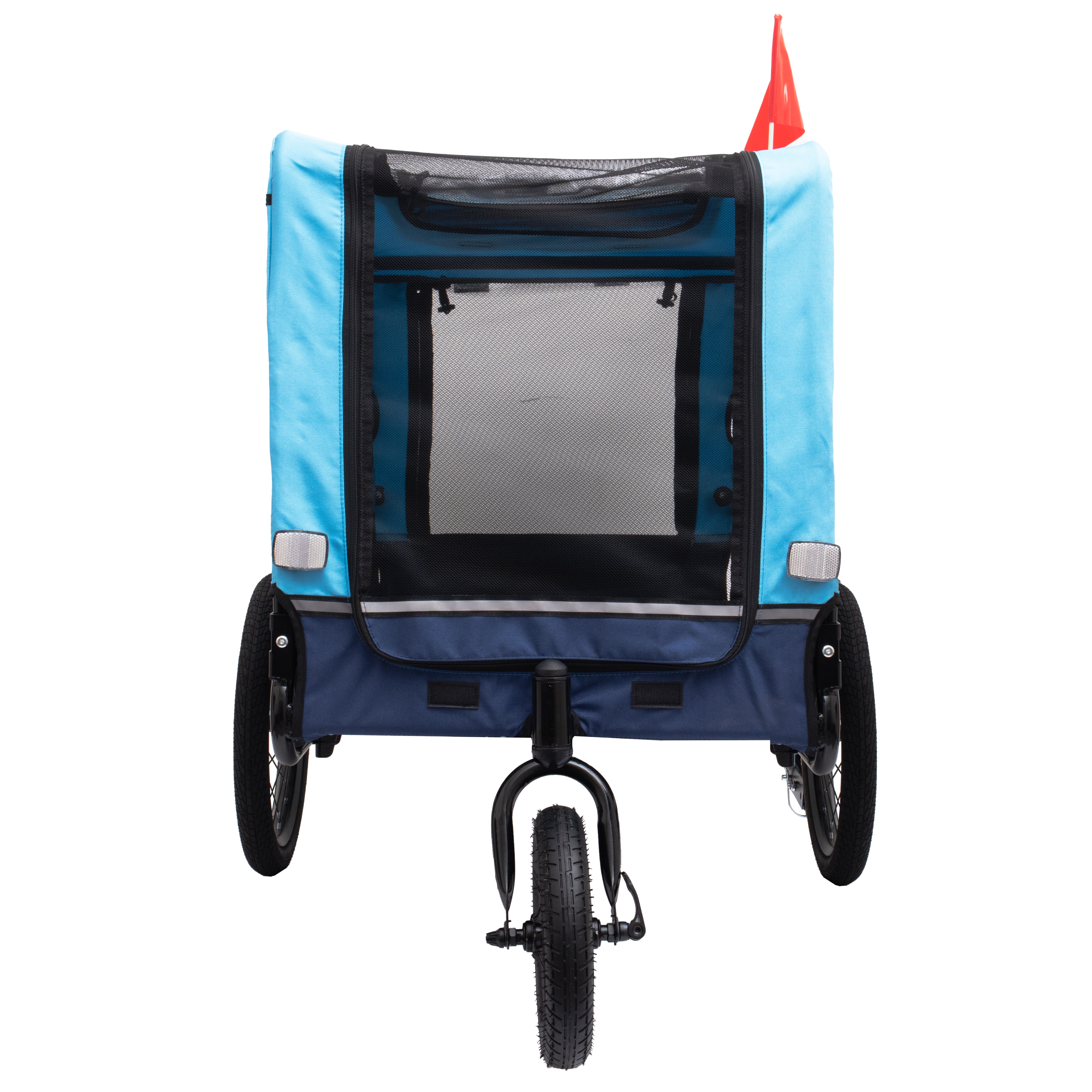 Outdoor Heavy Duty Foldable Utility Pet Stroller Dog Carriers Bicycle Trailer