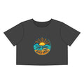 Ocean State Styles Tee Sundays Beach Graphic Crop Top