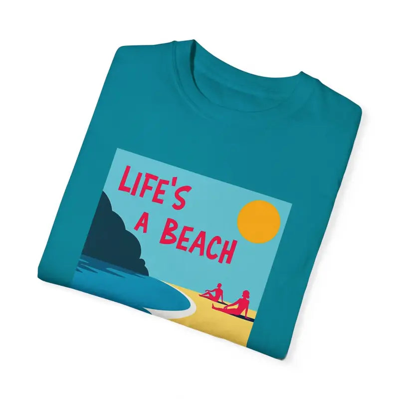 Ocean State Styles T Shirt Beach Scene Graphic Unisex