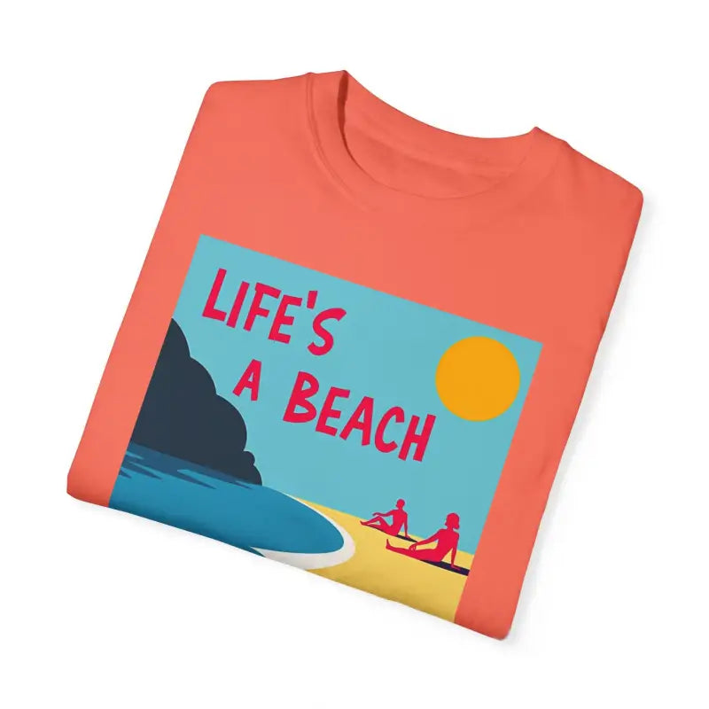 Ocean State Styles T Shirt Beach Scene Graphic Unisex