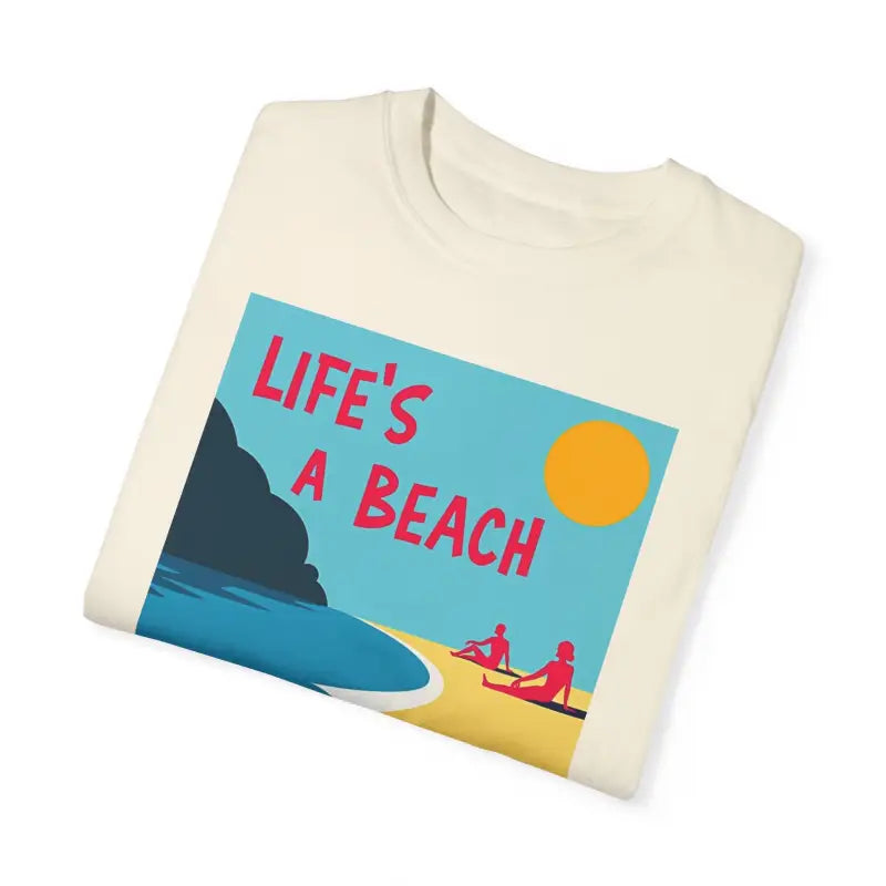 Ocean State Styles T Shirt Beach Scene Graphic Unisex