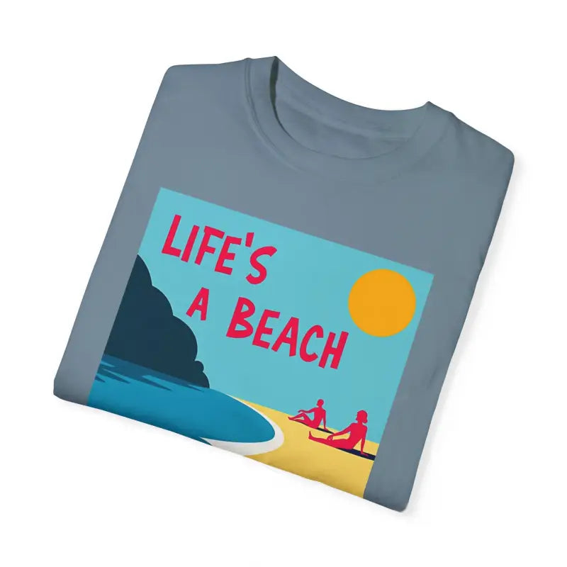 Ocean State Styles T Shirt Beach Scene Graphic Unisex