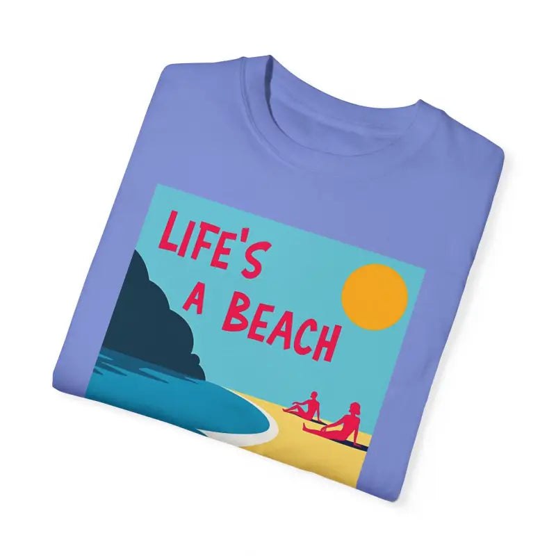 Ocean State Styles T Shirt Beach Scene Graphic Unisex